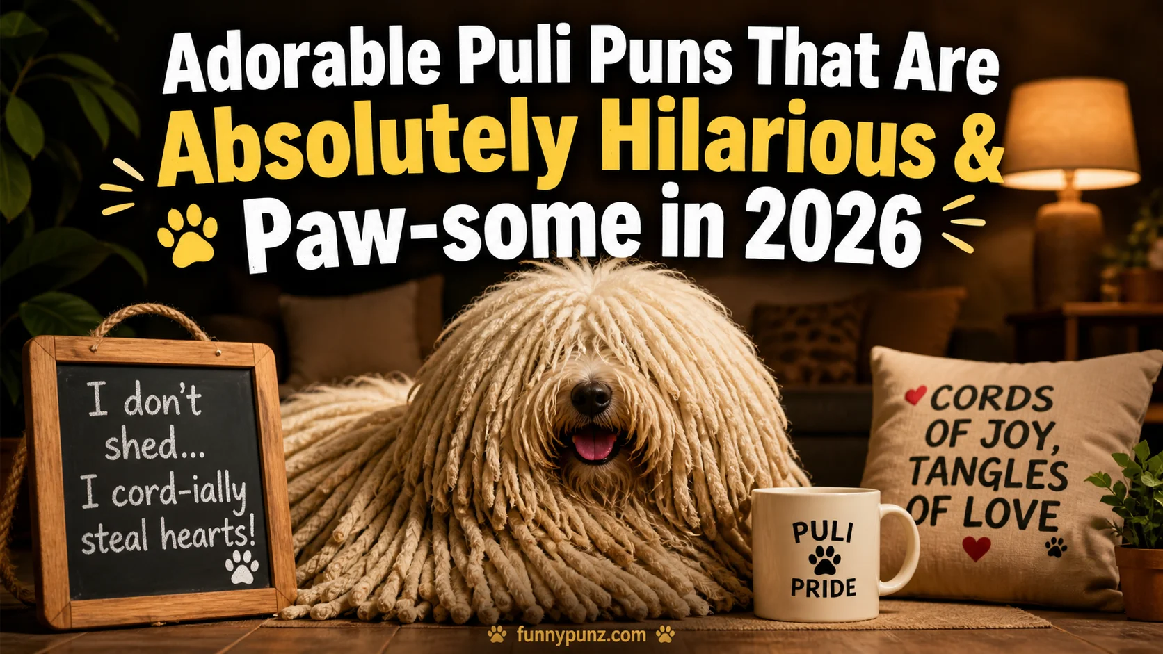 Adorable Puli Puns