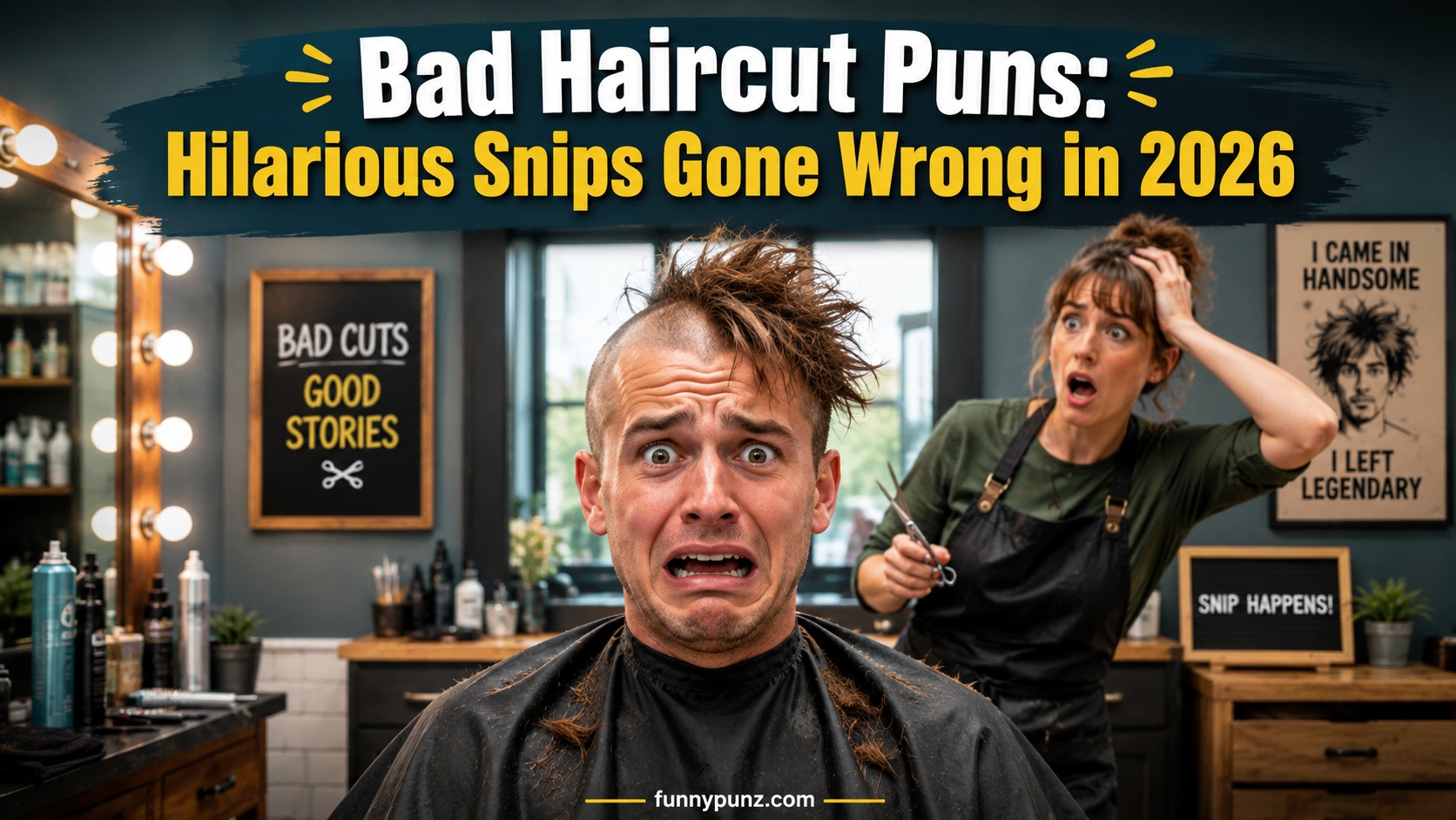 Bad Haircut Puns