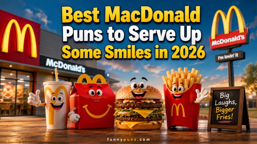 Best MacDonald Puns