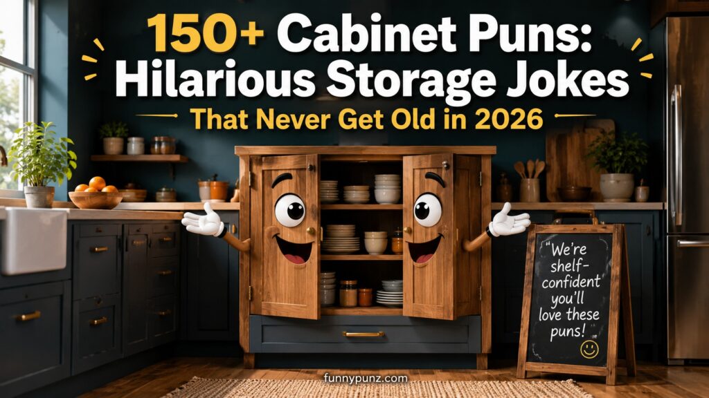 Cabinet Puns