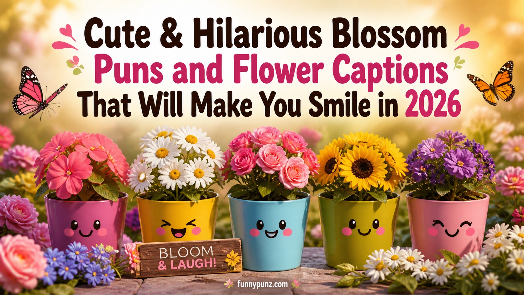 Cute & Hilarious Blossom Puns