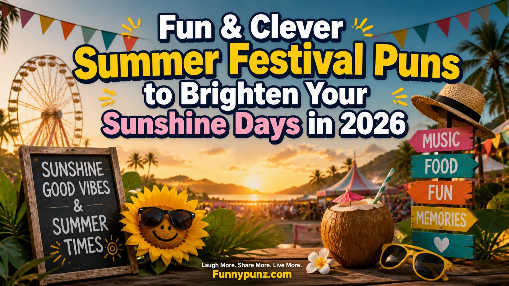 Fun & Clever Summer Festival Puns
