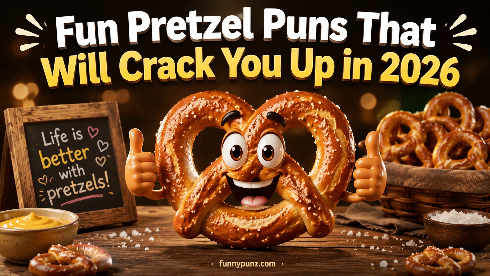 Fun Pretzel Puns
