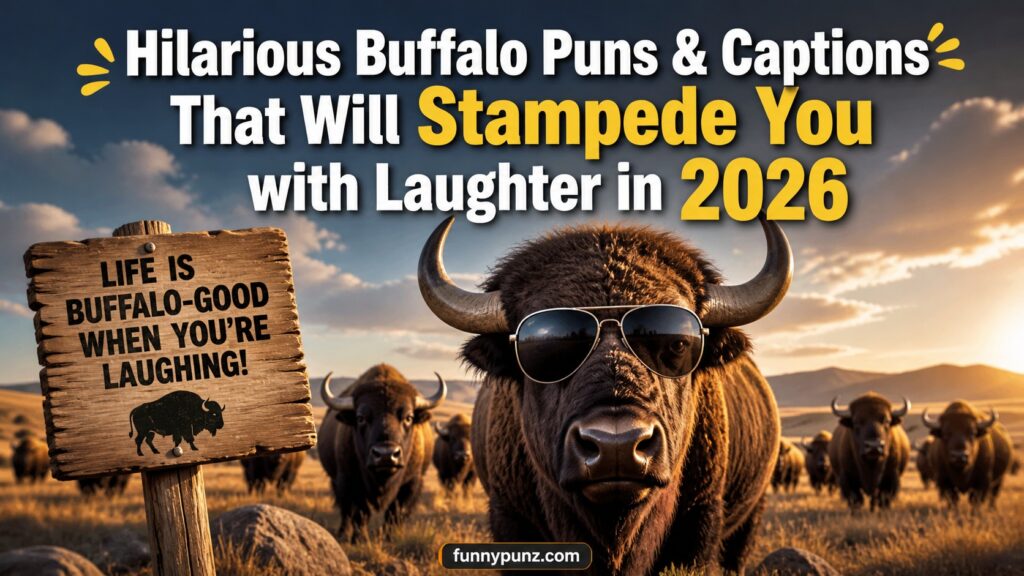 Hilarious Buffalo Puns
