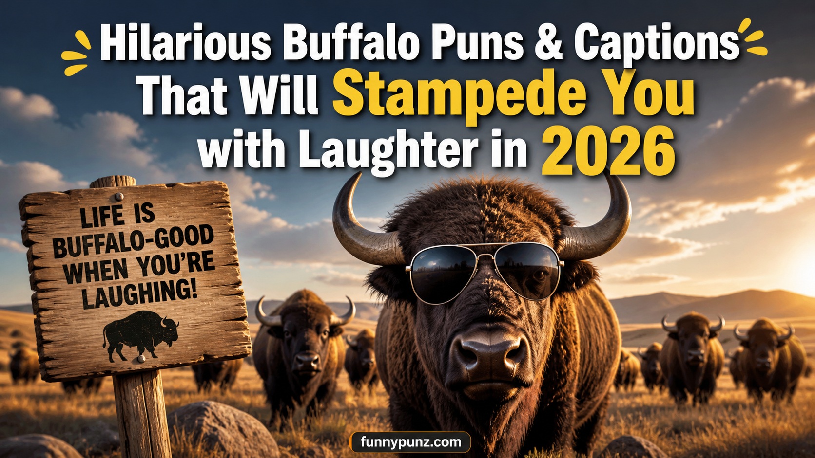 Hilarious Buffalo Puns