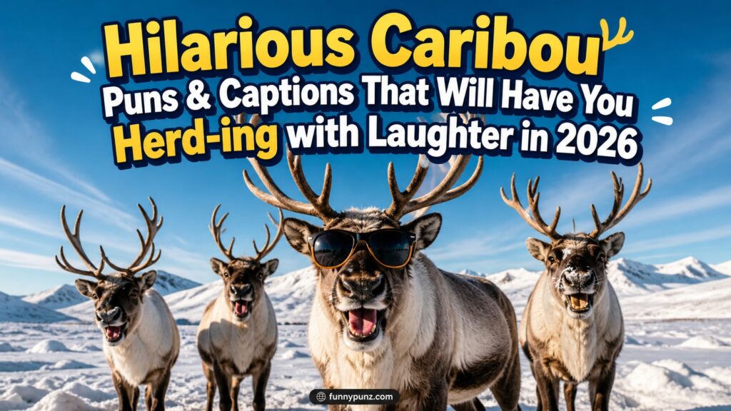 Hilarious Caribou Puns
