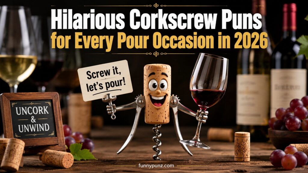 Hilarious Corkscrew Puns
