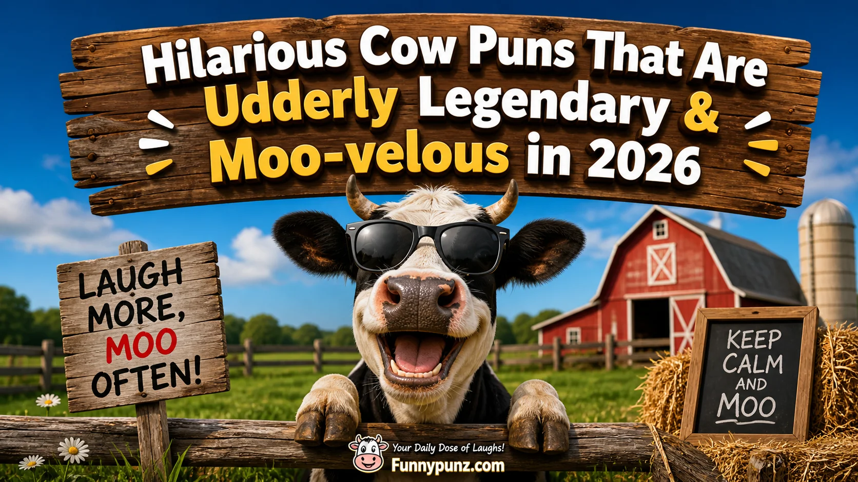 Hilarious Cow Puns