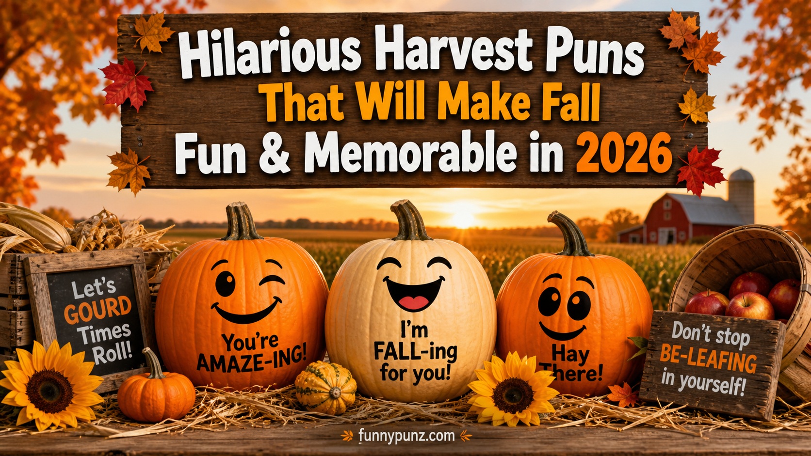 Hilarious Harvest Puns