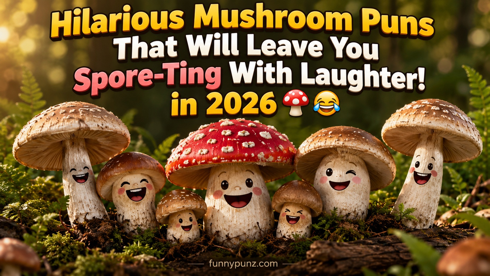 Hilarious Mushroom Puns