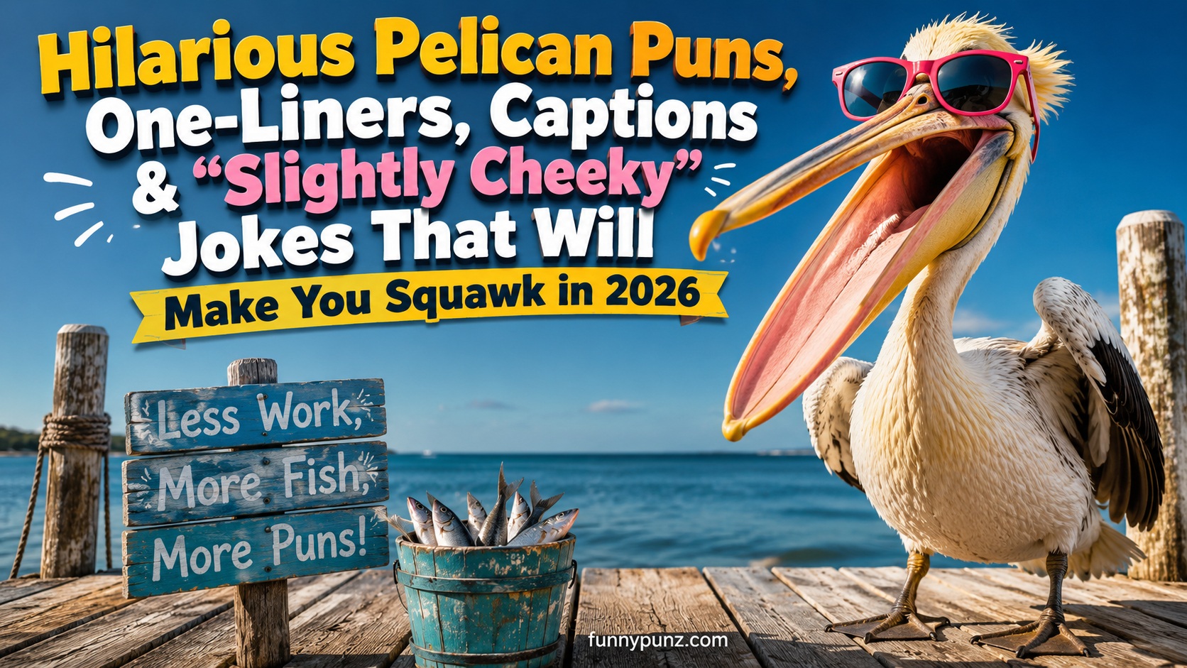 Hilarious Pelican Puns