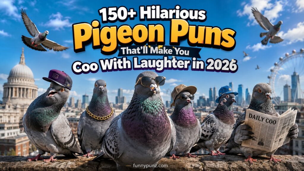Hilarious Pigeon Puns