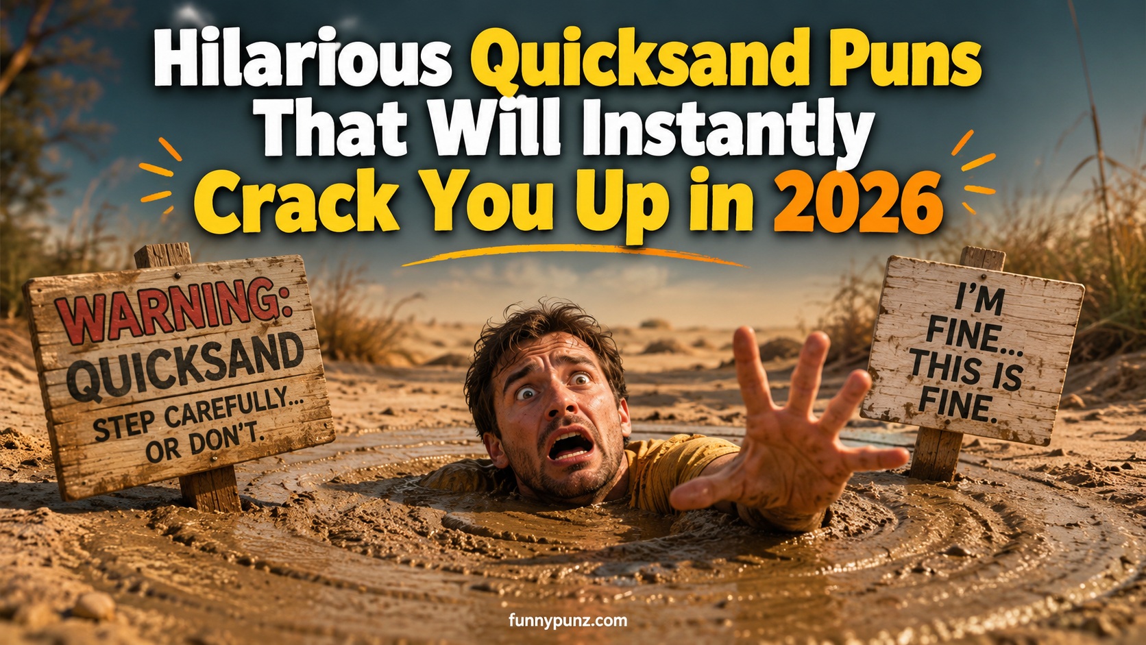 Hilarious Quicksand Puns