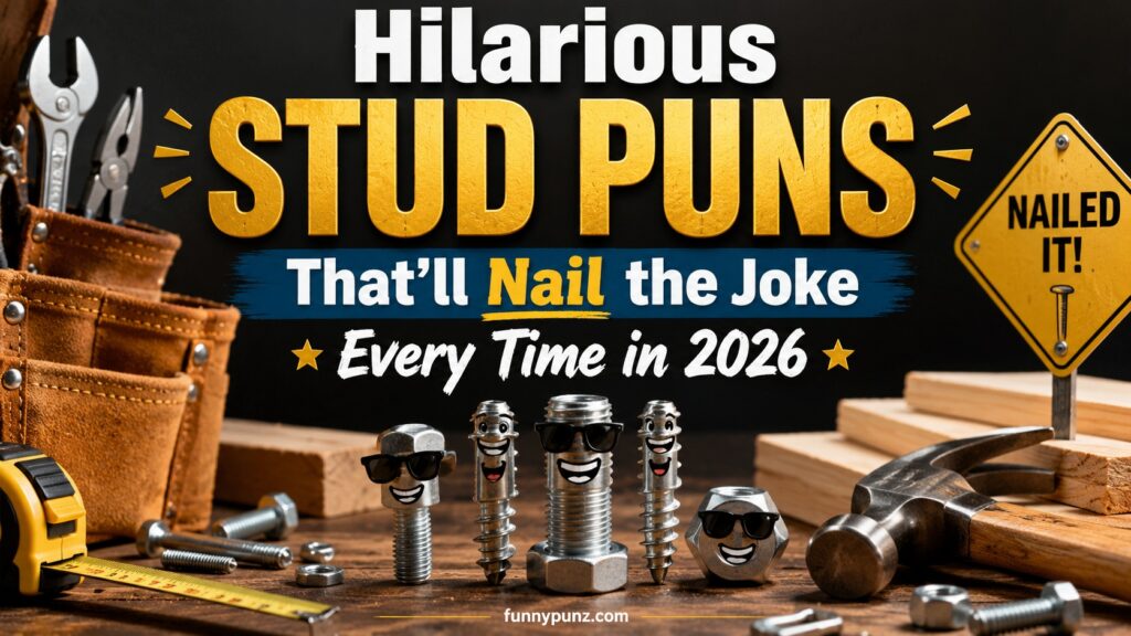 Hilarious Stud Puns