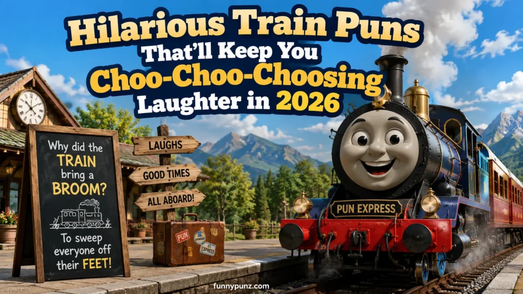 Hilarious Train Puns