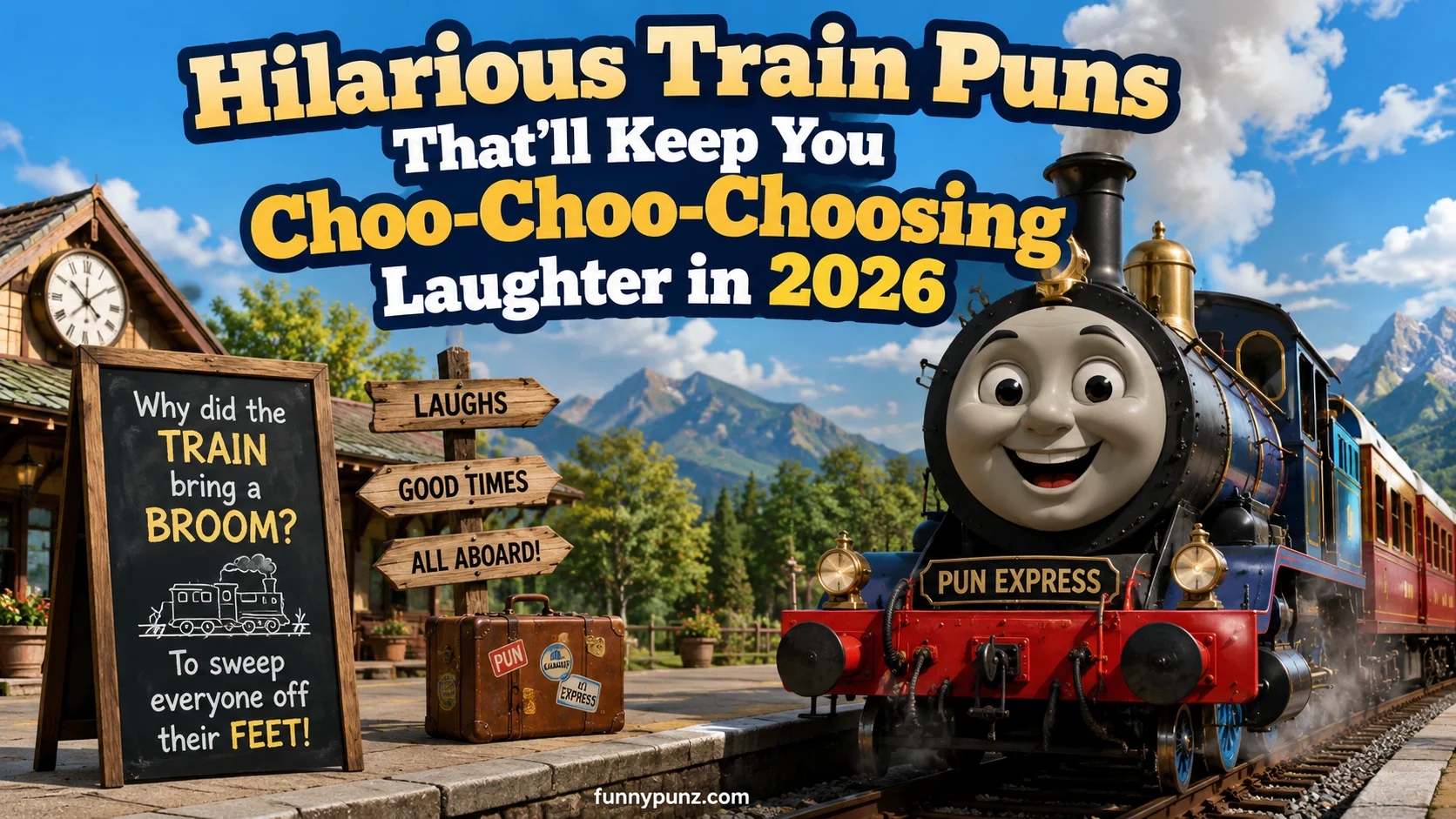 Hilarious Train Puns