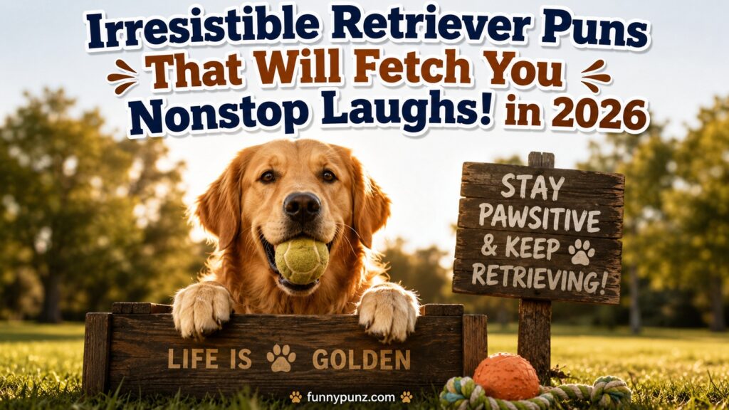 Irresistible Retriever Puns
