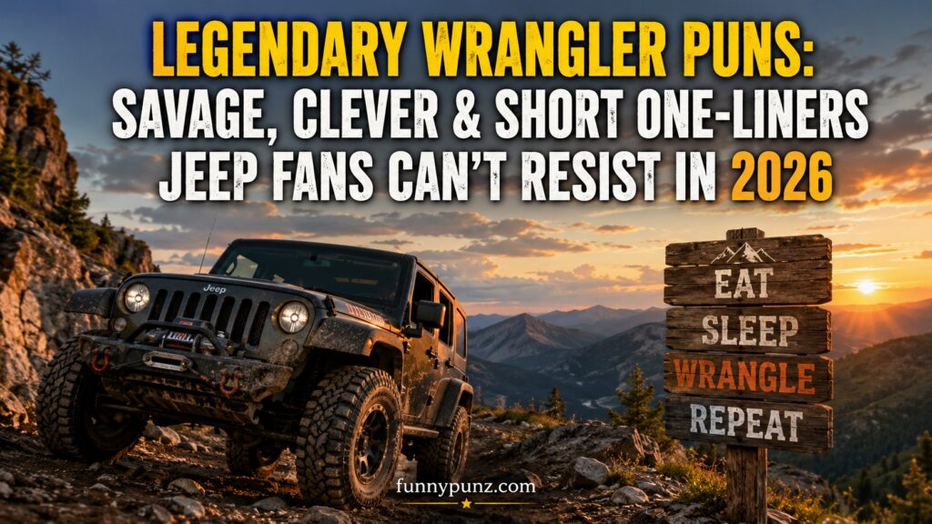 Legendary Wrangler Puns