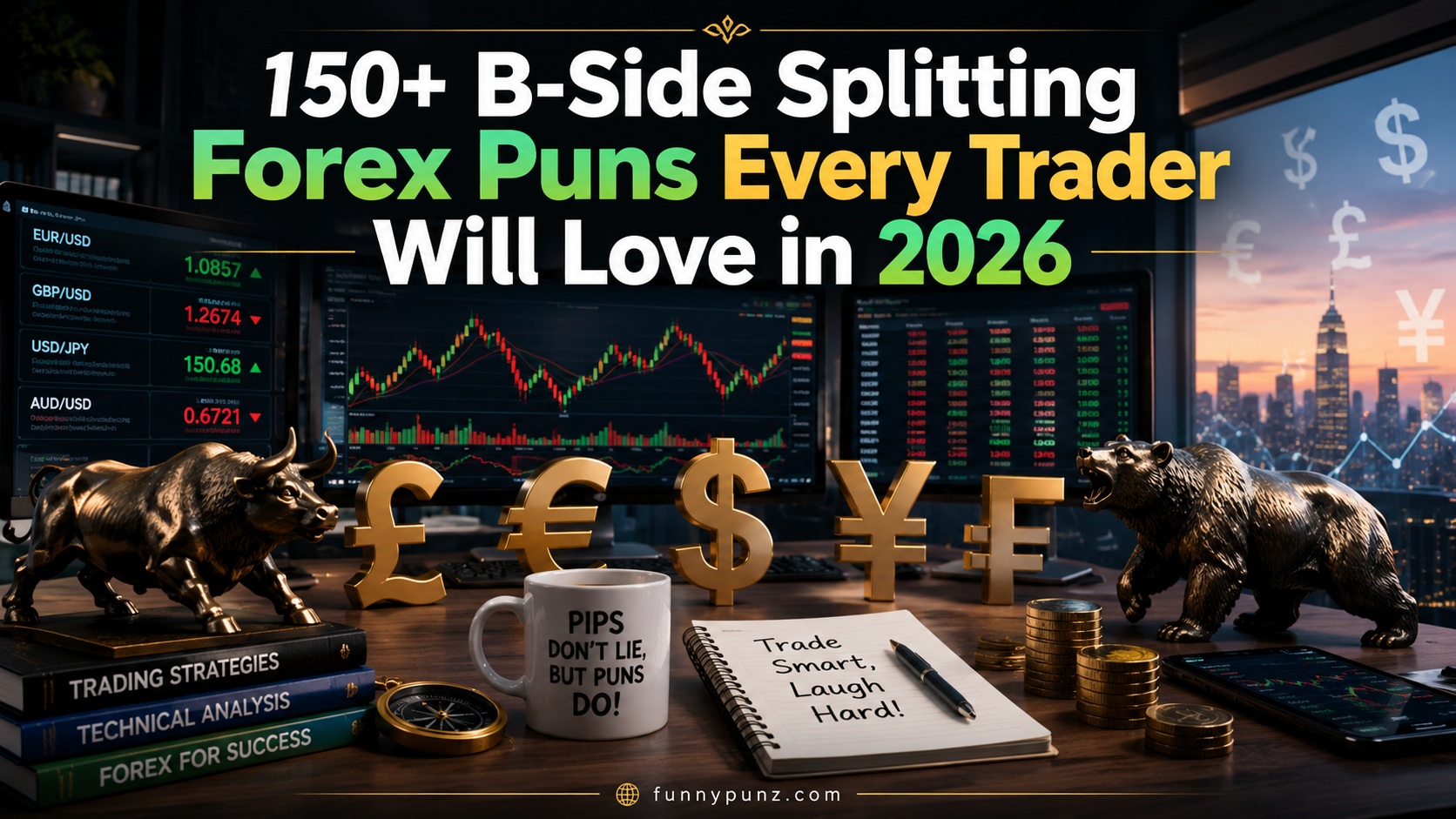 Splitting Forex Puns