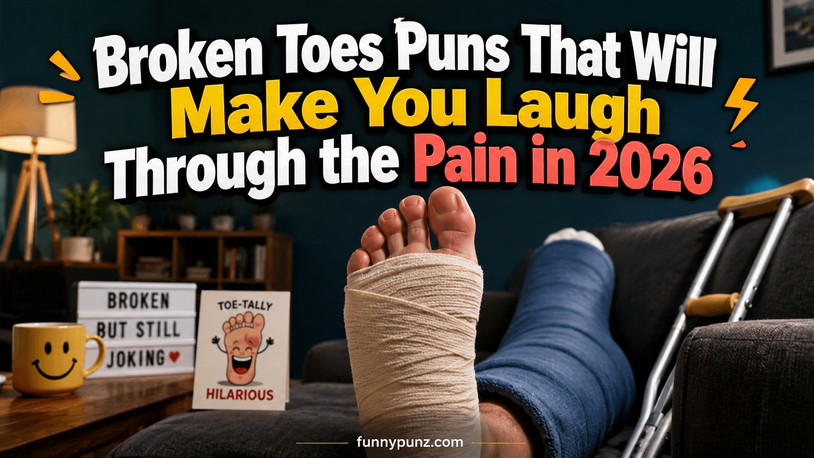 Broken Toes Puns
