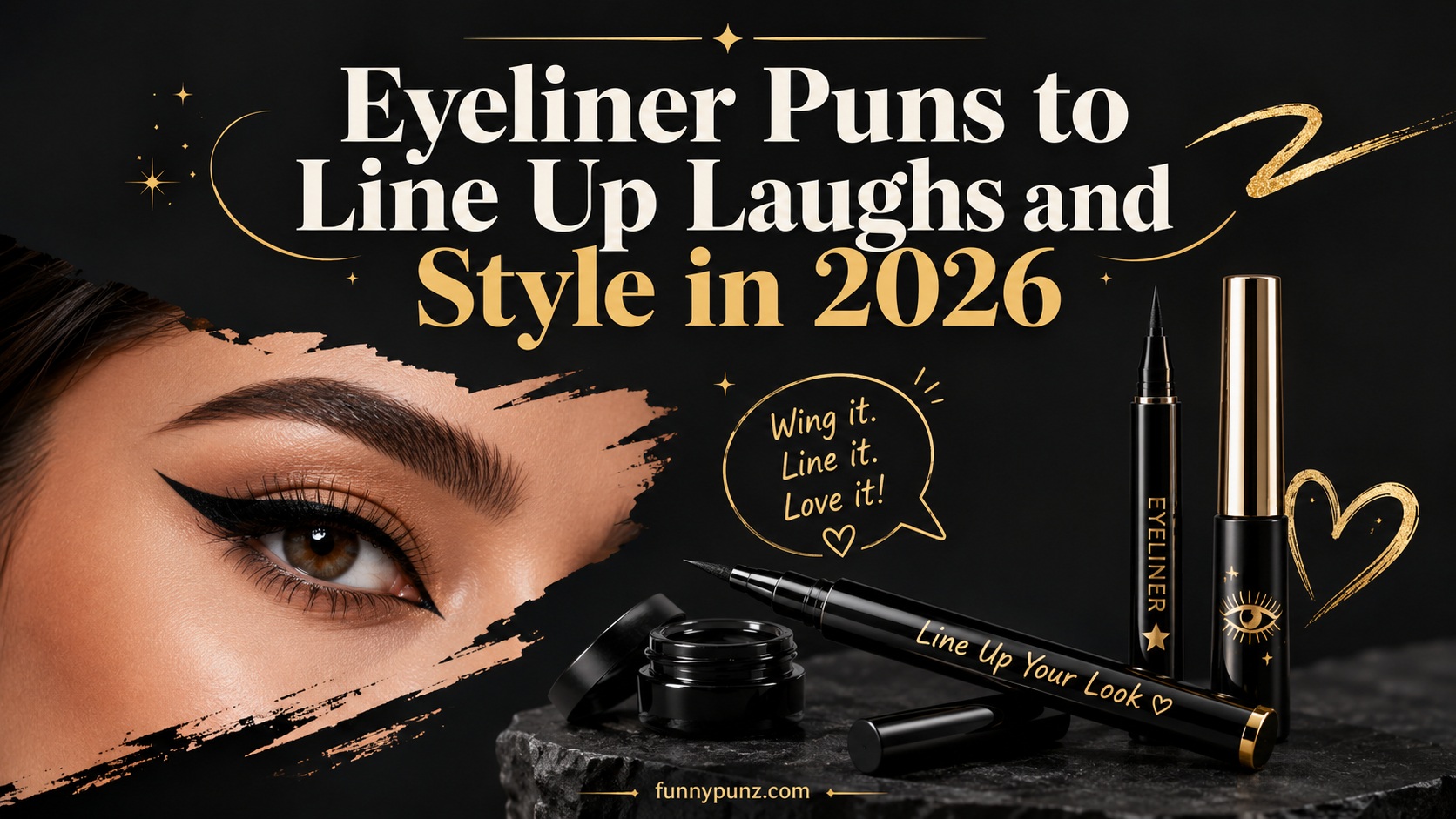 Eyeliner Puns