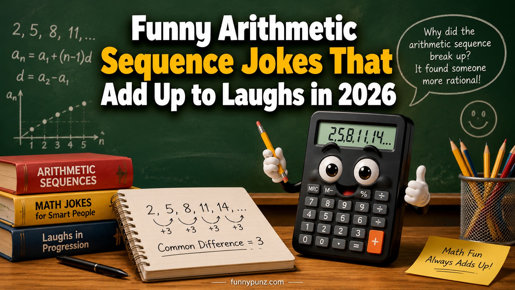 Funny Arithmetic Sequence Jokes
