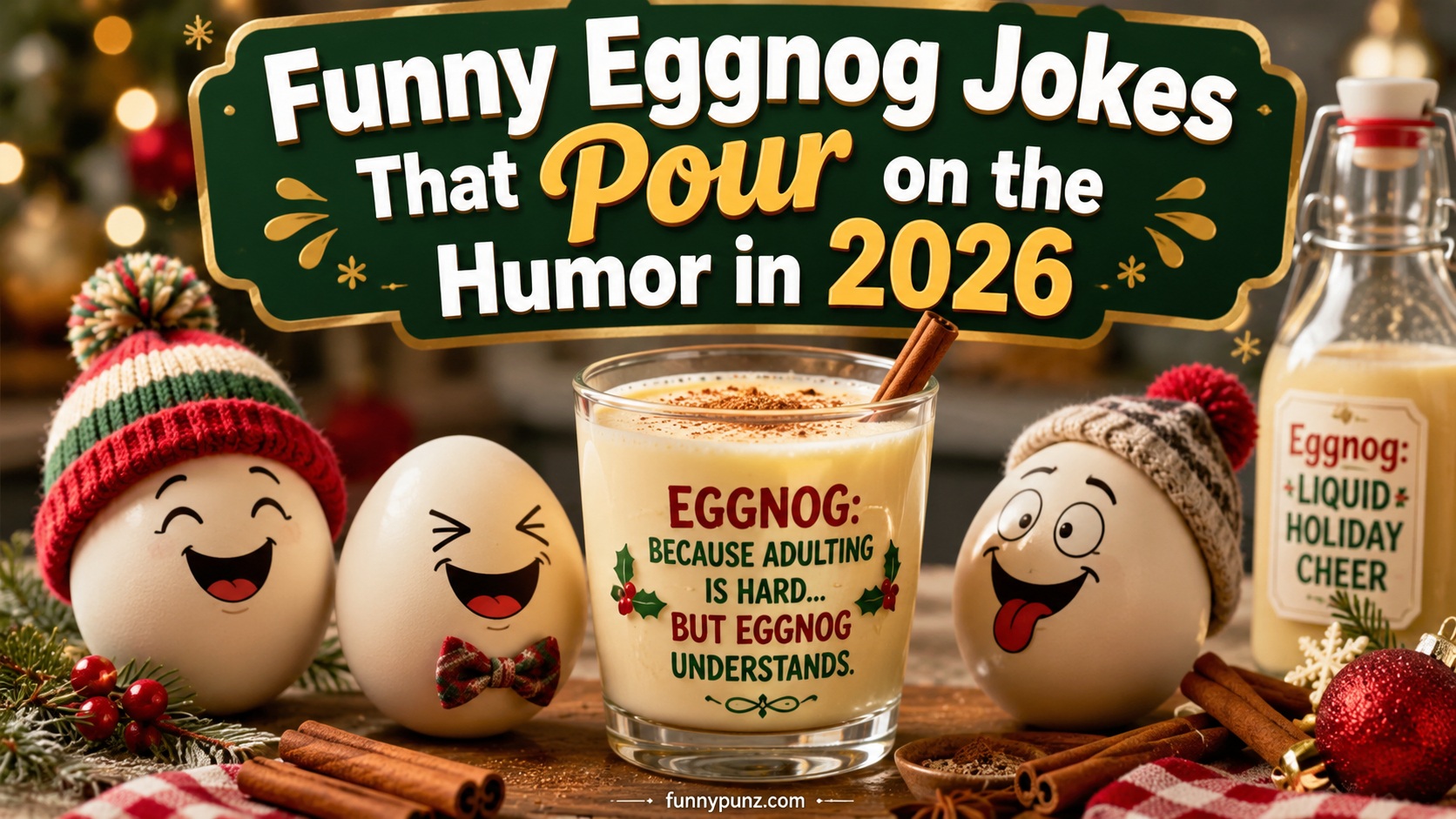 Funny Eggnog Jokes
