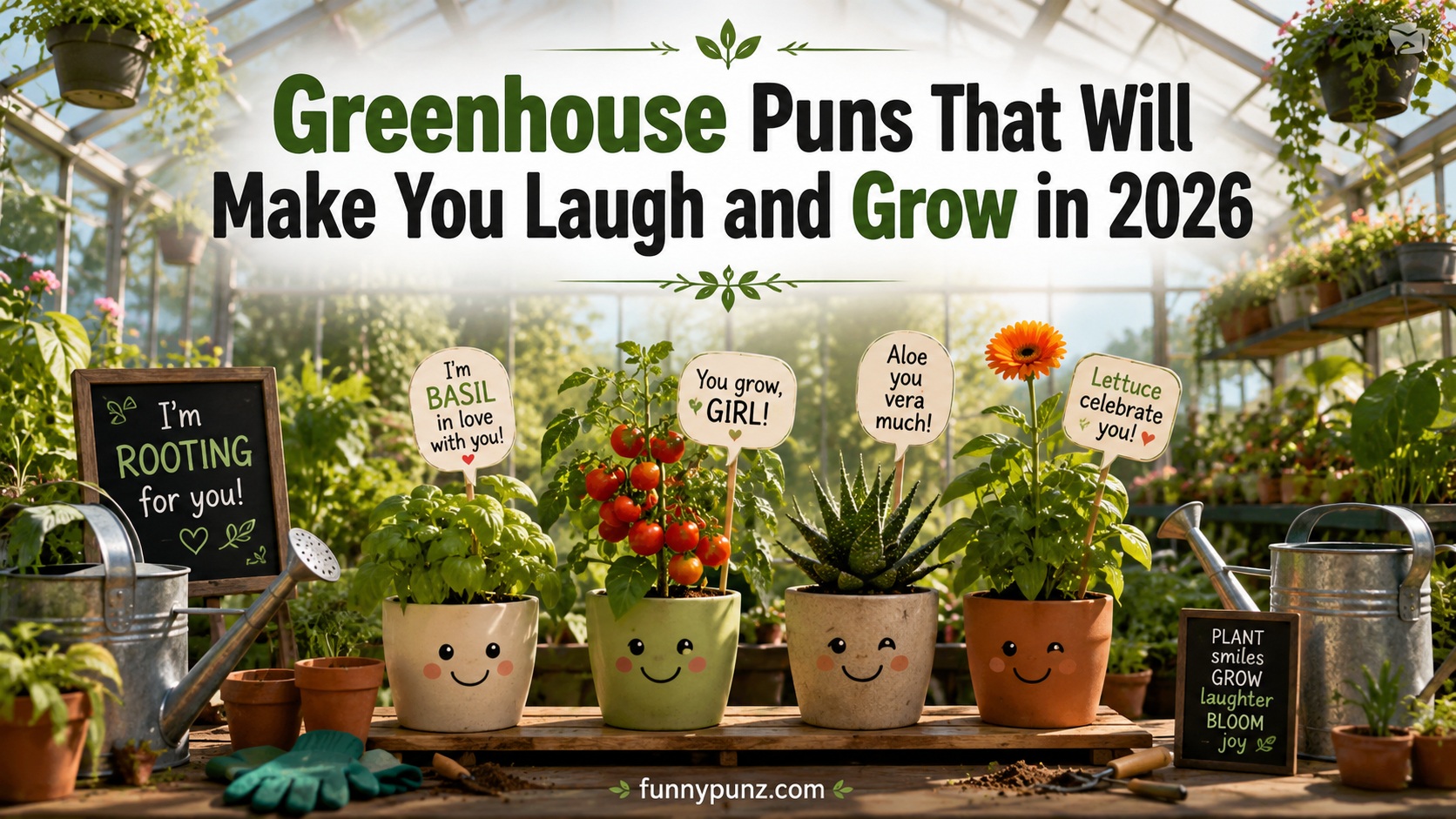 Greenhouse Puns