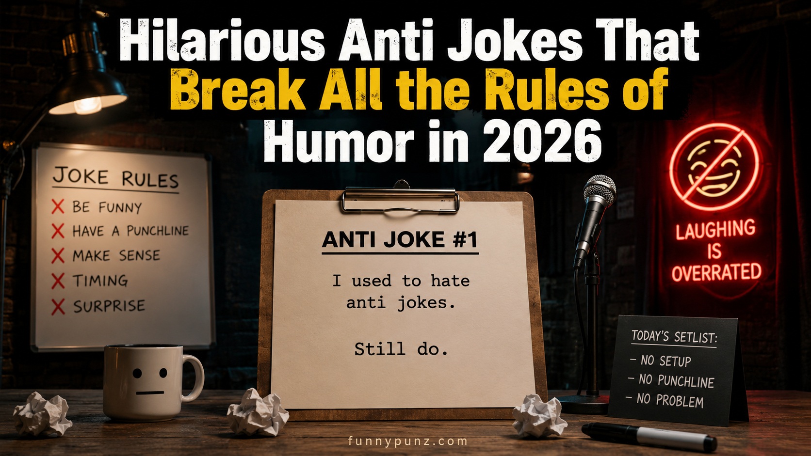 Hilarious Anti Jokes