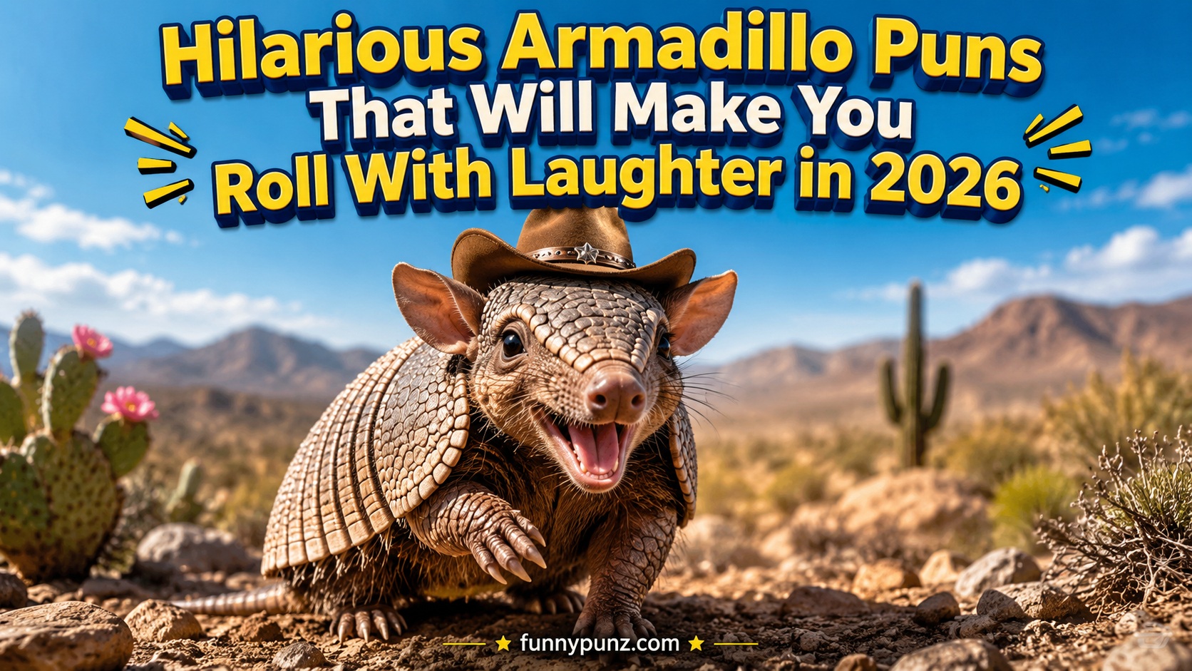 Hilarious Armadillo Puns