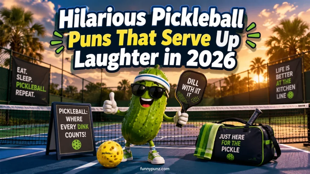 Hilarious Pickleball Puns