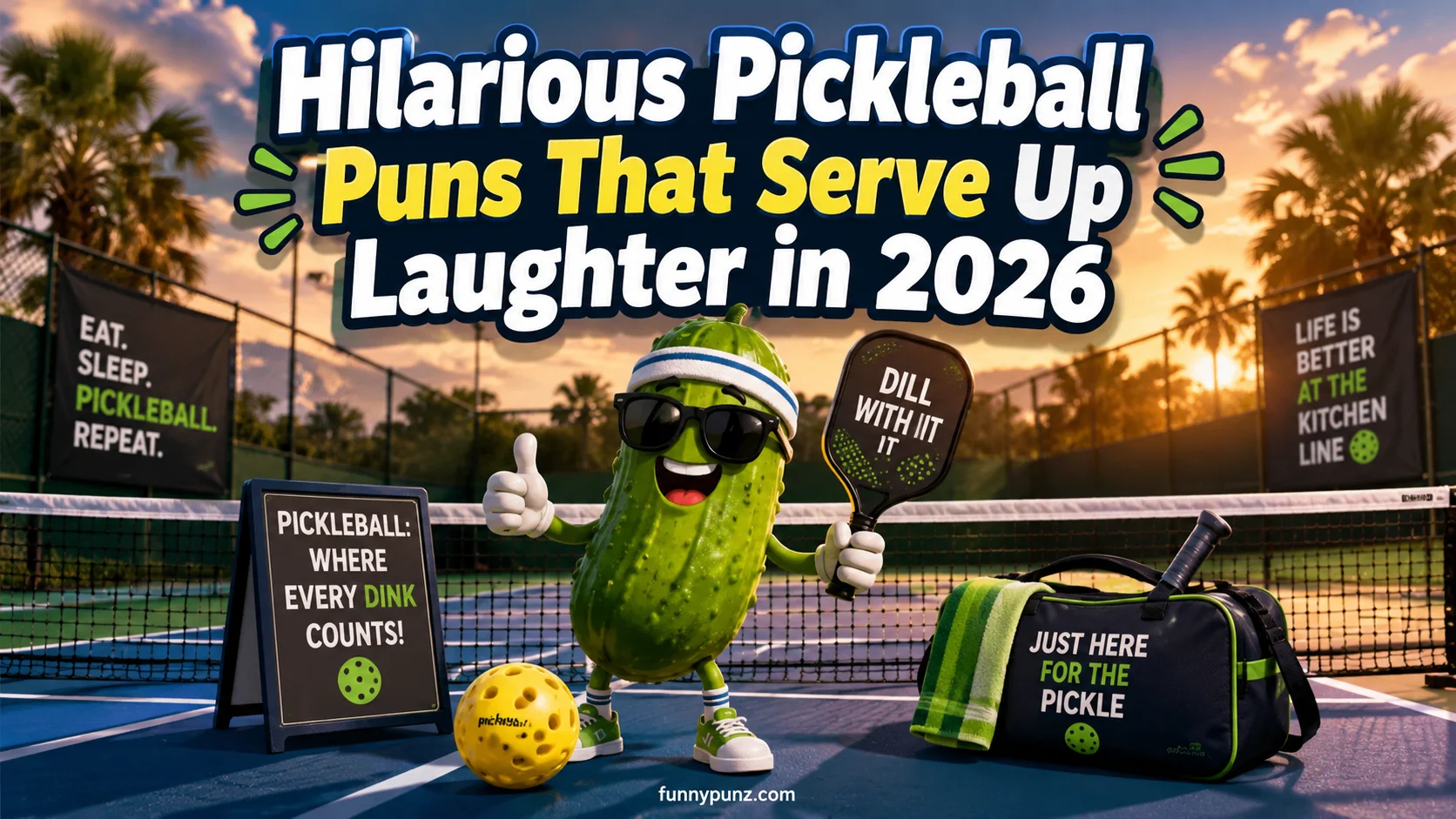 Hilarious Pickleball Puns