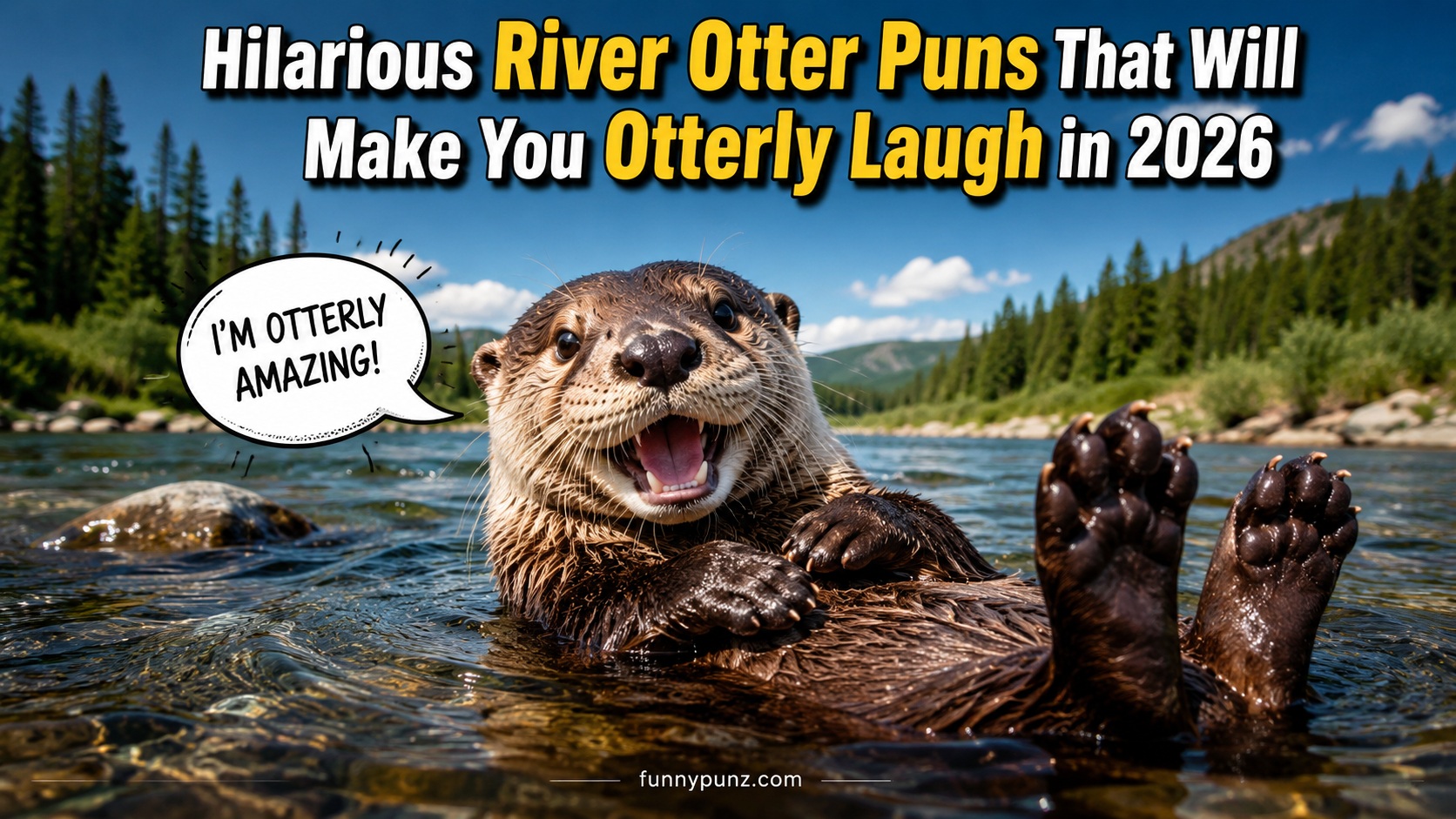 Hilarious River Otter Puns