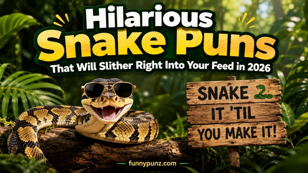 Hilarious Snake Puns