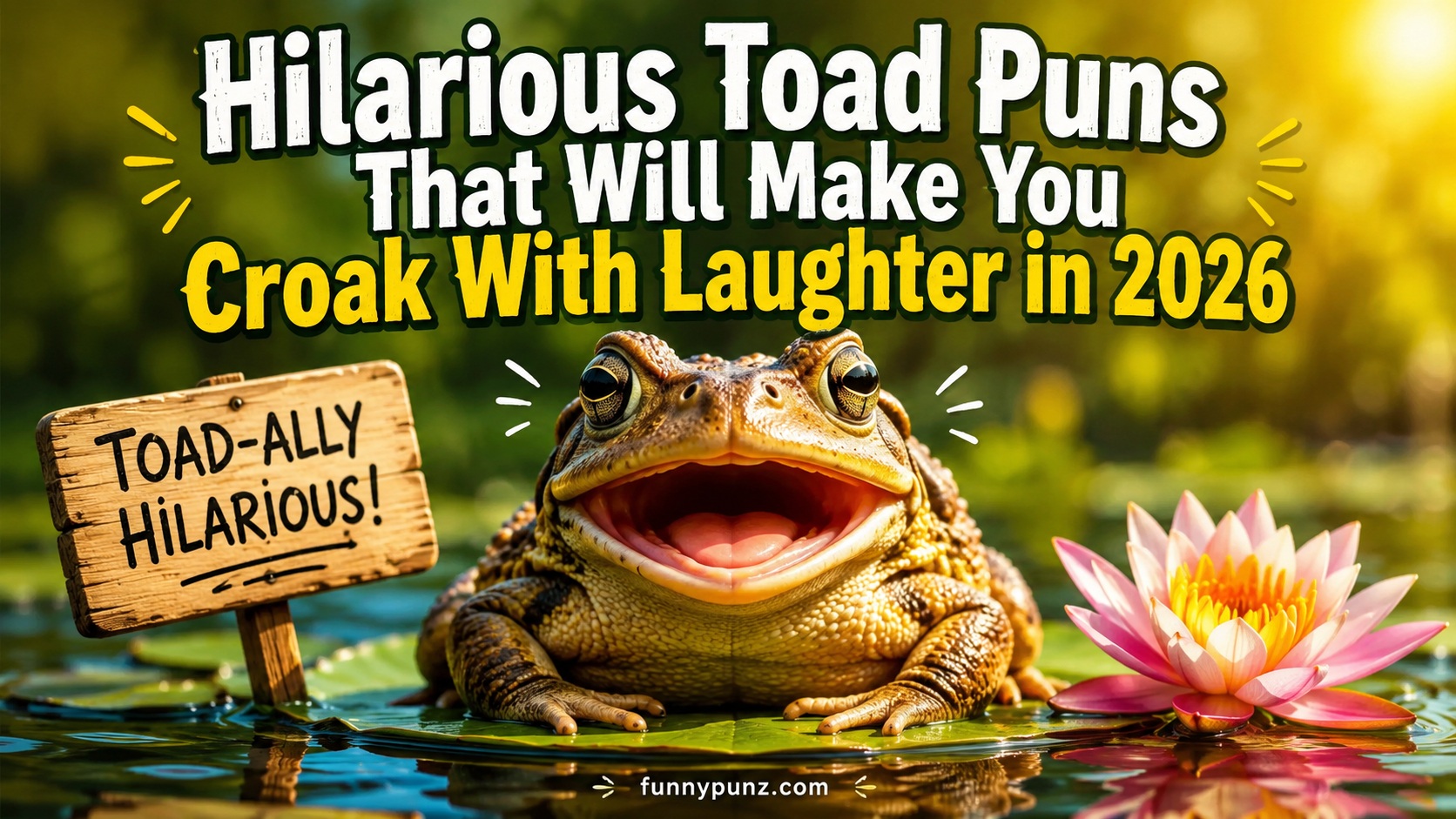 Hilarious Toad Puns