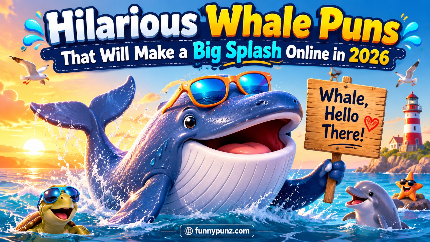 Hilarious Whale Puns