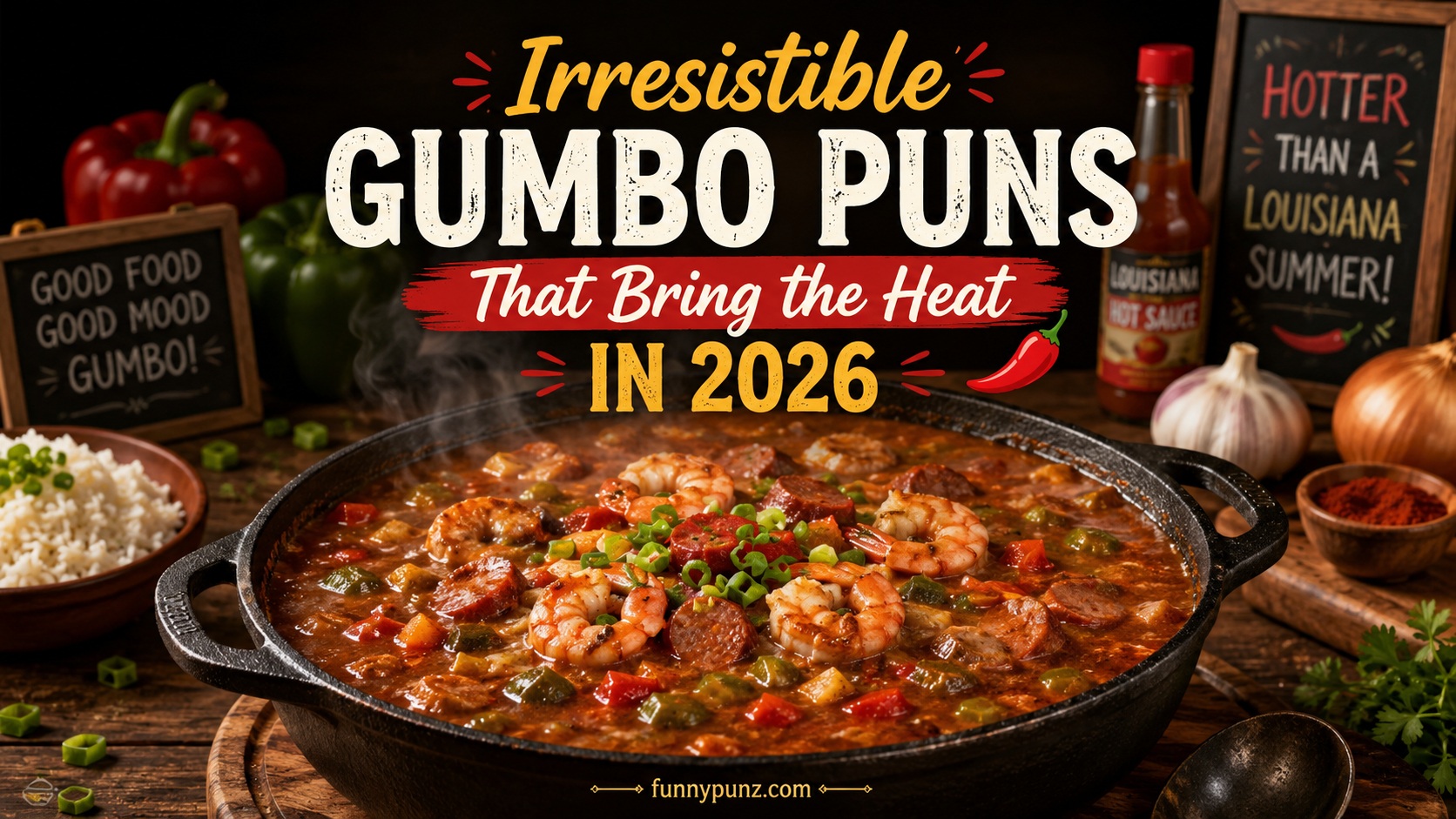 Irresistible Gumbo Puns