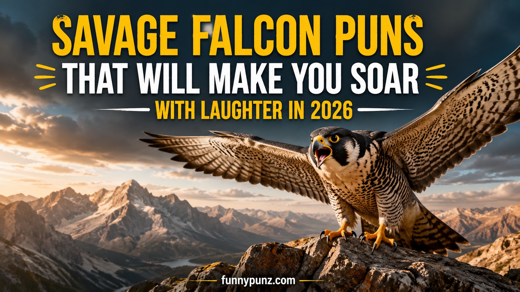 Savage Falcon Puns