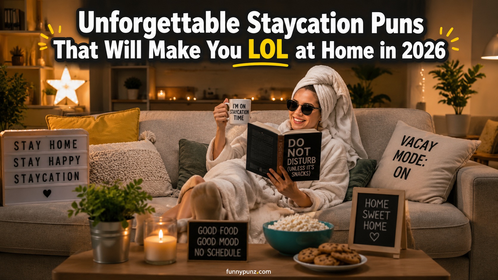 Unforgettable Staycation Puns