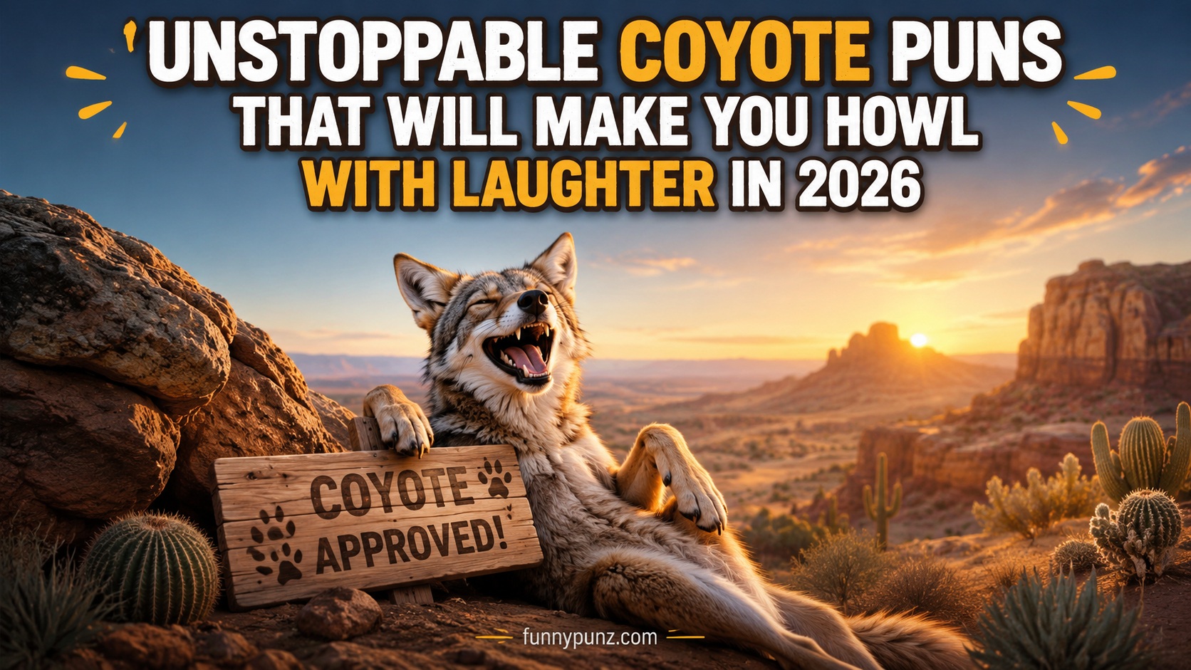 Unstoppable Coyote Puns